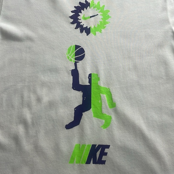 New with tags. Men’s Nike Dri fit basketball t-shirt white size small. - Picture 2 of 5